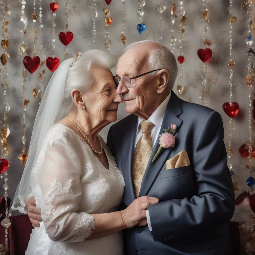 Juwelenhochzeit 55 Jahre verheiratet