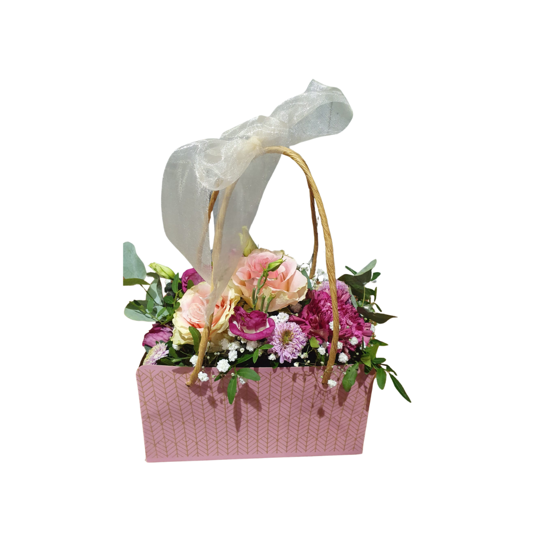 Blumen-Tasche die pfiffige Idee